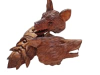 3er Wanddeko Set ~ MIA ~ Holzbilder - 2. Wahl Artikel - Handarbeit aus Holz - Windalf.de